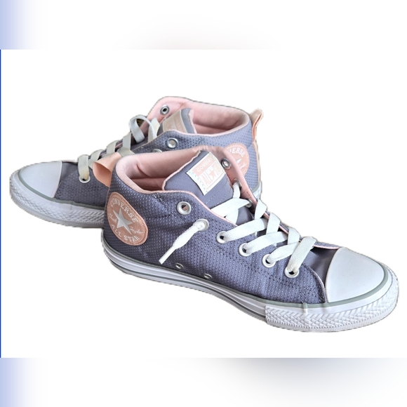 Converse CTAS Street Mid Dolphin White Pink - Picture 7 of 12
